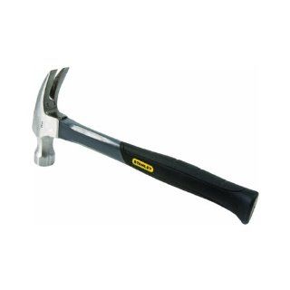 Stanley 51 627 20 Ounce Grey Fiberglass Hammer   Claw Hammers  