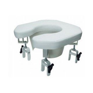 Lumex 6497A Multi Position Open Padded Raised Toilet Seat