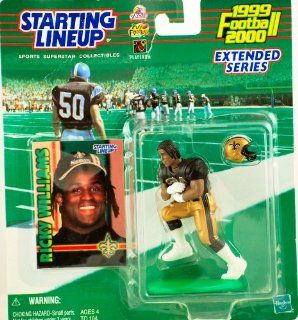 Ricky Williams New Orleans Saints Starting lineup Toys & Games