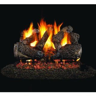 Peterson Real Fyre 30 inch Noble Oak Log Set With Vented Natural Gas G45 Burner  