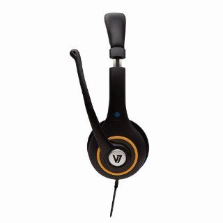 V7 HU511 2NP Deluxe USB Headset With Noise Canceling Mic and Volume Control Electronics