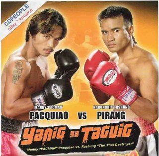 Manny Pacquaio VS Narongrit Pirang Yanig Sa Taguig   Video CD Narongrit Pirang, Manny Pacquiao Movies & TV