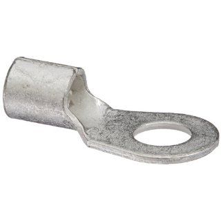 NSI Industries R6 56 Uninsulated Ring Terminal, 6 Wire Size, 5/16" Stud Size, 0.630" Width, 1.280" Length (Pack of 15)