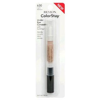 Revlon ColorStay Under Eye Concealer with SoftFlex, Light/Medium 630, 0.04 Ounces (Pack of 2)  Concealers Makeup  Beauty