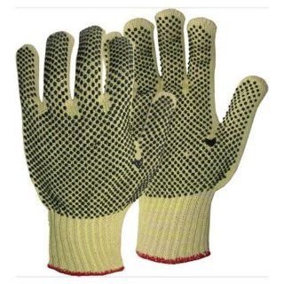 Kevlar Cut Resistant Gloves   PVC Dotted Reversible Medium (6 PR)  ENDURANT by GMS, Made in USA  Incredible Sales Select Items *GemsSafety   Cut Resistant Safety Gloves  