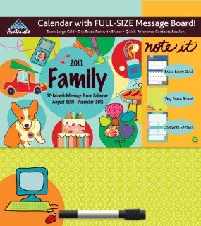 2011 Family Note It Message Board Calendar Perfect Timing   Avalanche 9781606771921 Books