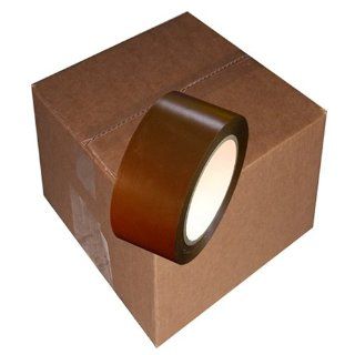 Dark Brown vinyl tape CVT 636(2" x 36 yd.) Case (24 Rolls)  Packing Tape 