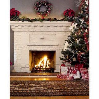 CHRISTMAS Printed Photography Background brick wall Titanium Cloth TC7819 Backdrop 10'x10' Ft (120"x120") Better Then Muslin or Canvas   Photographs