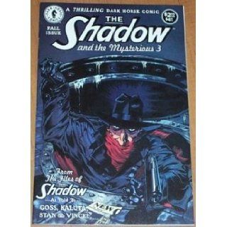 The Shadow and the Mysterious 3 Michael William Kaluta Books