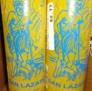 San Lazaro   Saint Lazarus 7 Day Candle   3 Pack  Jar Candles  