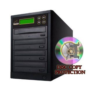 Acumen Disc Copy Protection 1 to 3 Targets Burners 22x DVD CD Duplicator Machine Unit (Standalone Audio Video Copy Tower, Duplication Device) Computers & Accessories