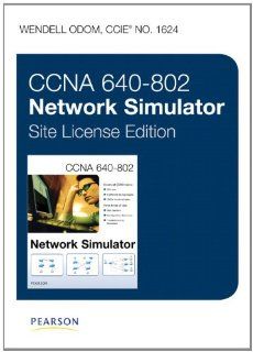 CCNA 640 802 Network Simulator, Site License Edition Access Code Card (9781587204098) Wendell Odom Books