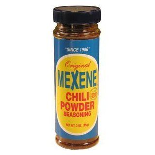 Mexene Original Chili Powder Seasoning 3oz Bottle (Pack of 6)  Grocery & Gourmet Food