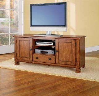 Altra 98296 Rustic TV Stand, Pine   Television Stands