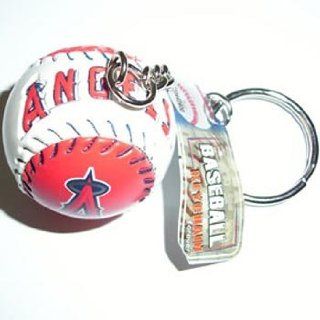 Los Angeles Angels MLB Clubhouse Baseball Key Chain  Sports Related Key Chains  Sports & Outdoors