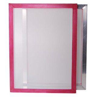 Silkscreen Printing Screen, Aluminum Frame, Size 20"x24", w/ 180 tpi White Screen Mesh Pre stretched, 