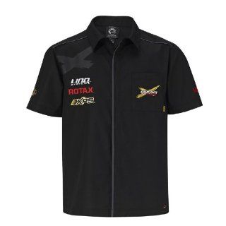 Can Am X Team Off road Men's Technician Shirt Black 286308xx90 (Medium) Automotive