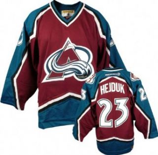 Milan Hejduk CCM NHL Replica Colorado Avalanche Jersey   Large  Sports Fan Jerseys  Clothing