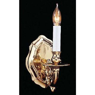 Crystorama Lighting 645 pb Traditional Wall Sconce In Polished Brass  