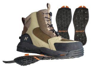 Korkers Redside Boot with Kling On and Studded Kling On Outsole  Fishing Wader Boots  Sports & Outdoors