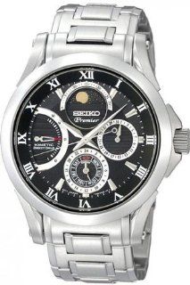 Seiko Men's SRX001 Black Dial Watch at  Men's Watch store.