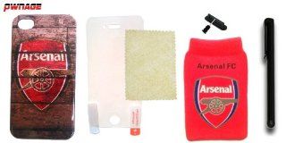 Arsenal FC iPhone 4 & 4s Case (10 Items) (Pwnage) 