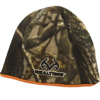 Realtree AP and Hunter Orange Reversible Beanie Hunting Stocking Hat Cap Ro254  Sports & Outdoors