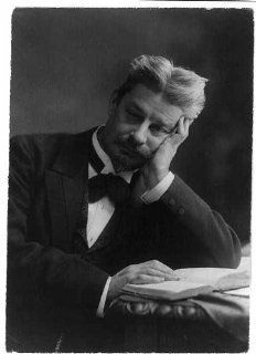 Georg Morris Cohen Brandes, 1842 1927, Danish critic, scholar, head resting on hand   Prints