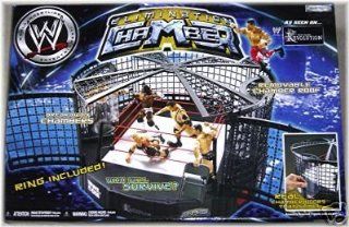 WWE Wrestling Ring Playset Elimination Chamber Toys & Games