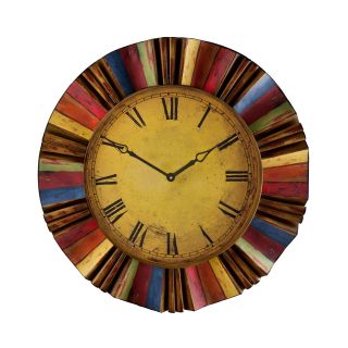 Vibrant Wall Clock, Red