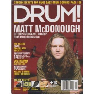 Drum Magazine (May 2005) (Matt McDonough Ditches Mudvayne Makeup Digs Into Drumming) Andy Doerschuk Books