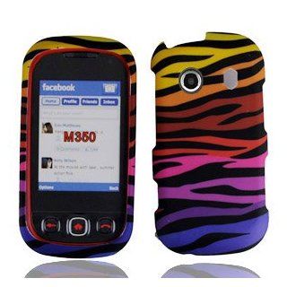 For Samsung Message Touch R630/r631 Accessory   Rainbow Zebra Design Hard Case Proctor Cover Cell Phones & Accessories