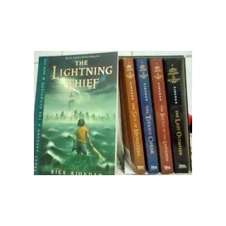 Percy Jackson pbk 5 book boxed set (Percy Jackson & the Olympians) Rick Riordan 9781423136804 Books