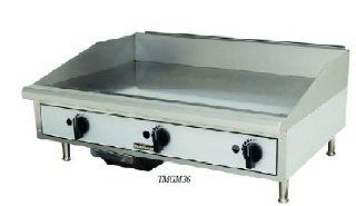 New Toastmaster 24 inch Gas Griddle Commercial Iron Flat Top 2 Burner Manual 24" Kitchen & Dining