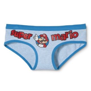 Womens Super Mario Hipster   Blue M