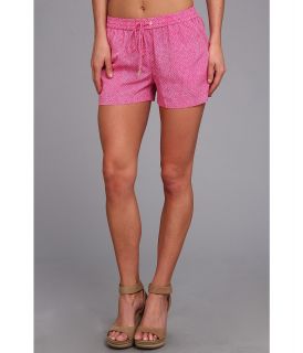MICHAEL Michael Kors Printed Boxer Short Womens Shorts (Pink)
