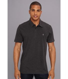 Volcom Wowzer Polo Shirt Mens Short Sleeve Knit (Black)