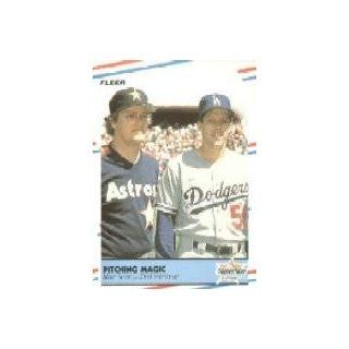 1988 Fleer Glossy #632 Pitching Magic/Mike Scott/Orel Hershiser Sports Collectibles
