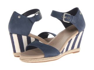 UGG Atasha Stripe Womens Sling Back Shoes (Blue)