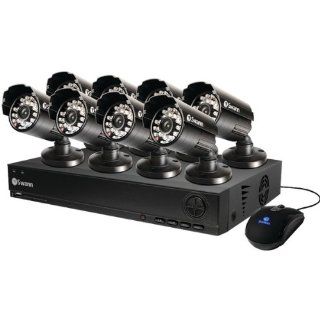 SWANN SWDVK 810008 US 1000 8 Ch D1 DVR with 500GB HDD & Eight 600 TVL Cameras (8 pack)  Camera & Photo