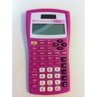 Texas Instruments TI 30X IIS 2 Line Scientific Calculator, Pink  Electronics
