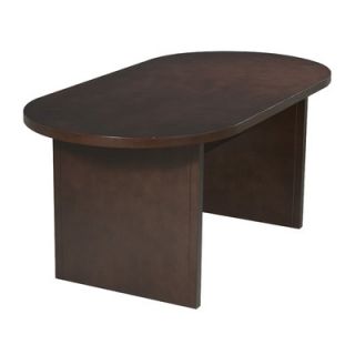 OSP Designs 6 Racetrack Conference Table CT7236RT Finish Mahogany