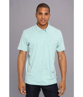 Volcom Wowzer Polo Shirt Mens Short Sleeve Knit (Blue)