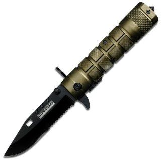 Tac Force YC 636GN Folding Knife 4.5 Inch Closed  Tactical Folding Knives  Sports & Outdoors