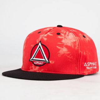 Kaleidoscope Mens Snapback Hat Red One Size For Men 240379300