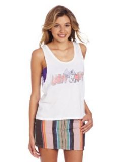 Junk Food Juniors Minnie Backstage Cropped Tank Tank Top And Cami Shirts