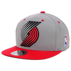 Portland Trail Blazers Mitchell and Ness NBA Team Patch Fitted Cap