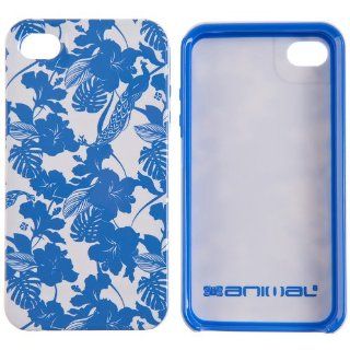 Animal Hibiscus iPhone 4 Case PC2WB006 005 Navy Cell Phones & Accessories