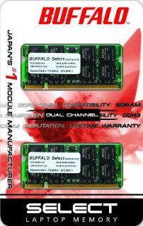 Buffalo Technology D2N667C 2GB/BR Select DDR2 SO DIMM PC2 5300 2GB Memory Electronics