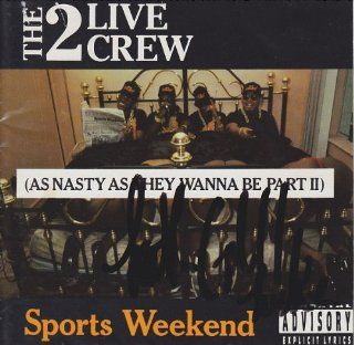 Luther Campbell Autographed / Hand Signed CD Cover   and FREE 2 Live Crew As Nasty as they want to be CD 2 Live Crew Entertainment Collectibles